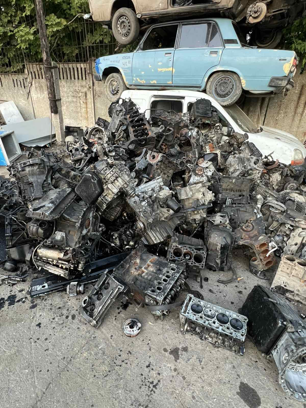 Engine blocks and car parts